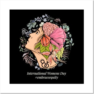 international women's day 2023 embrace equity 2023 Posters and Art